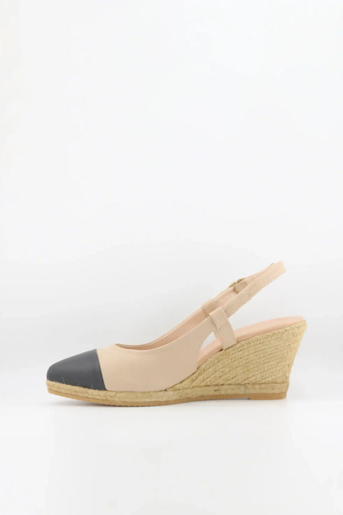 Gaimo Slingback Espadrille Wedge Shoes